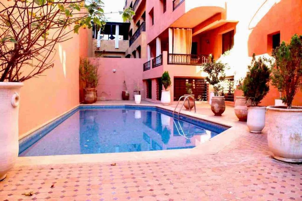 מרקש Cosy Appartement Au Coeur De Gueliz מראה חיצוני תמונה